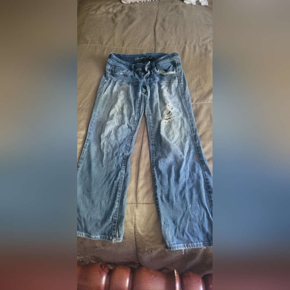 Used work jeans